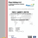 ISO certificate